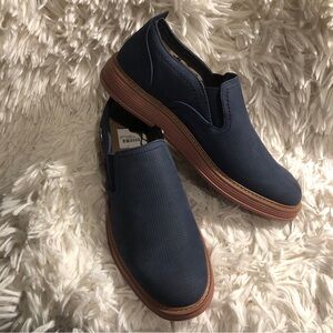 Mark Nason Los Angeles Slip On Loafer Casual Shoes Blue/brown Size 8.5 Leather